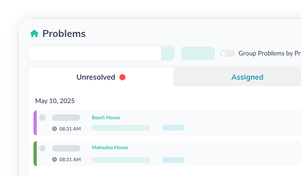 Problem Reporting