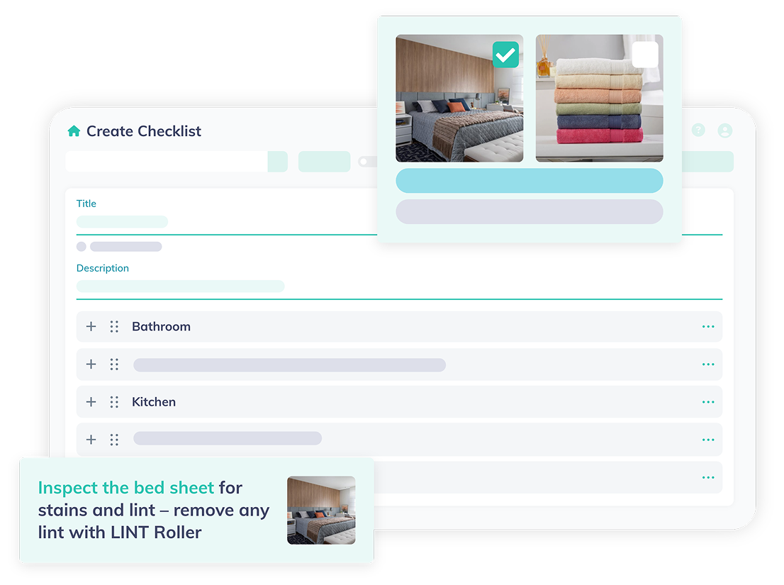 Customize Cleaning Checklists