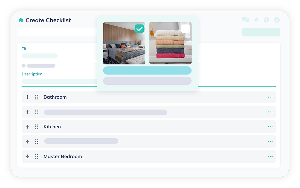 Photo checklists visual